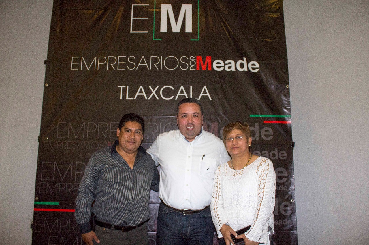 Refrendan empresarios su apoyo a Meade en Tlaxcala